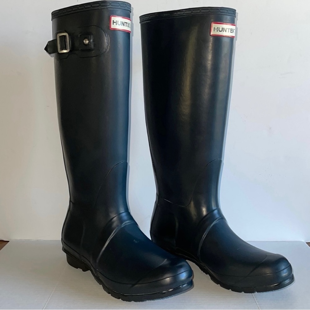 Original Tall Hunter Rainboots Size 7